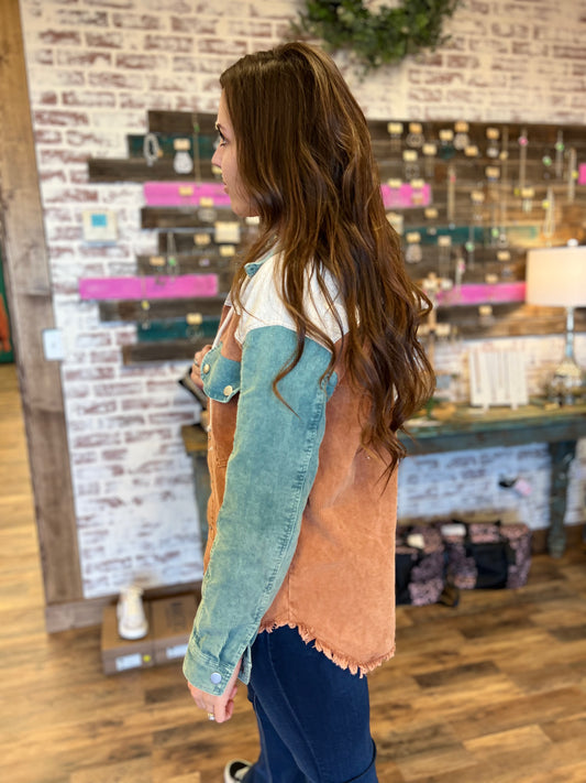 Camel & Hunter Corduroy Jacket