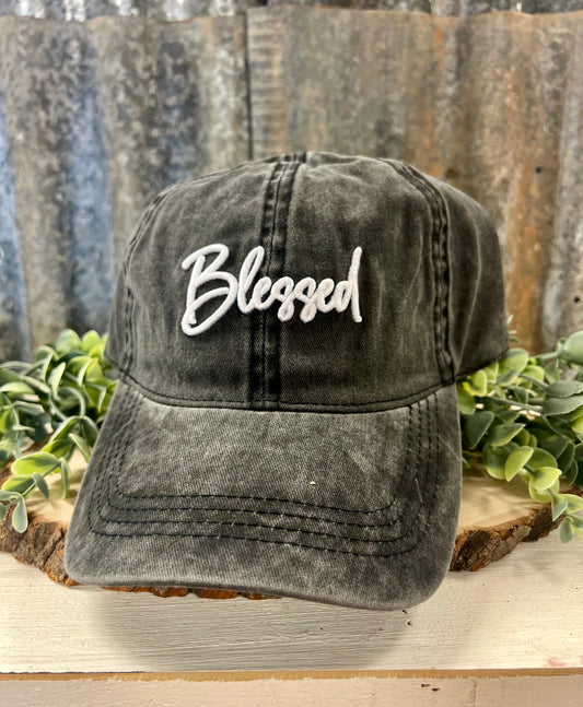 Blessed Embroidered Hat